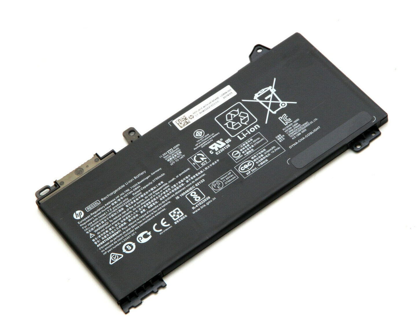 Batterie d'ordinateur portable HP 3920mAh