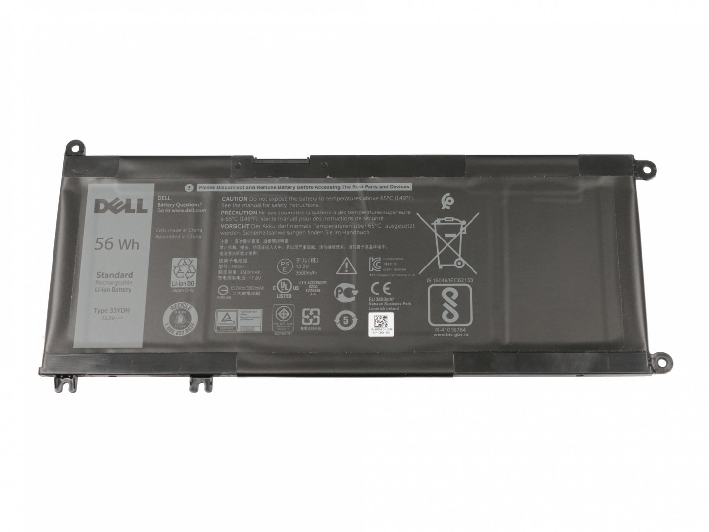 Batterie d'ordinateur portable Dell 3500 mAh