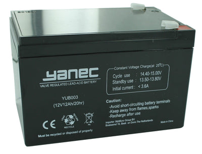 Remplacement de la batterie Yanec UPS Set RBC4 (Câbles excl.)