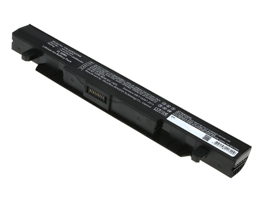 Batterie d'ordinateur portable de remplacement 2200mAh