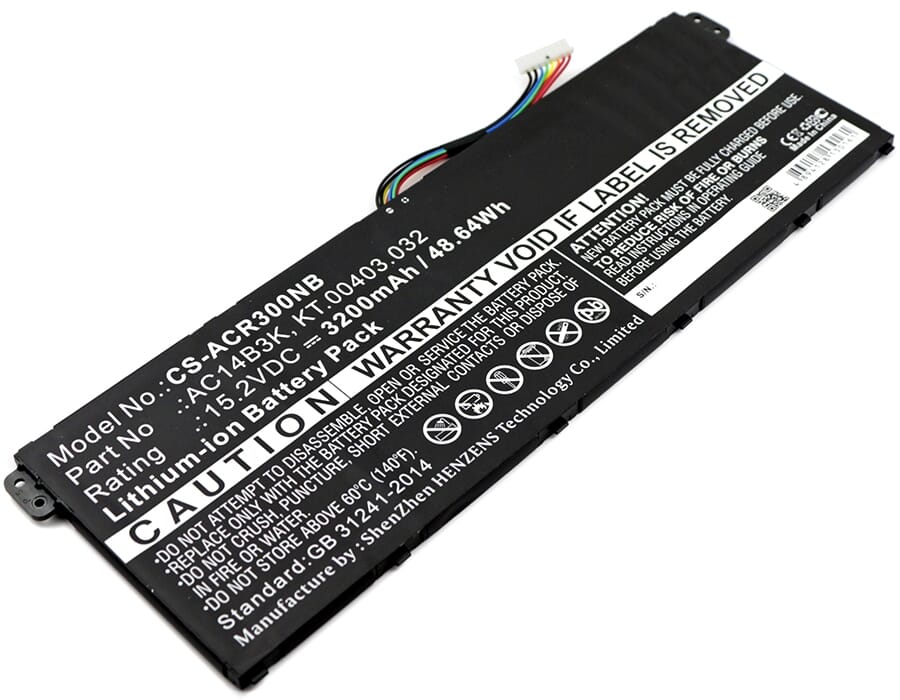 Batterie d'ordinateur portable 3200 mah