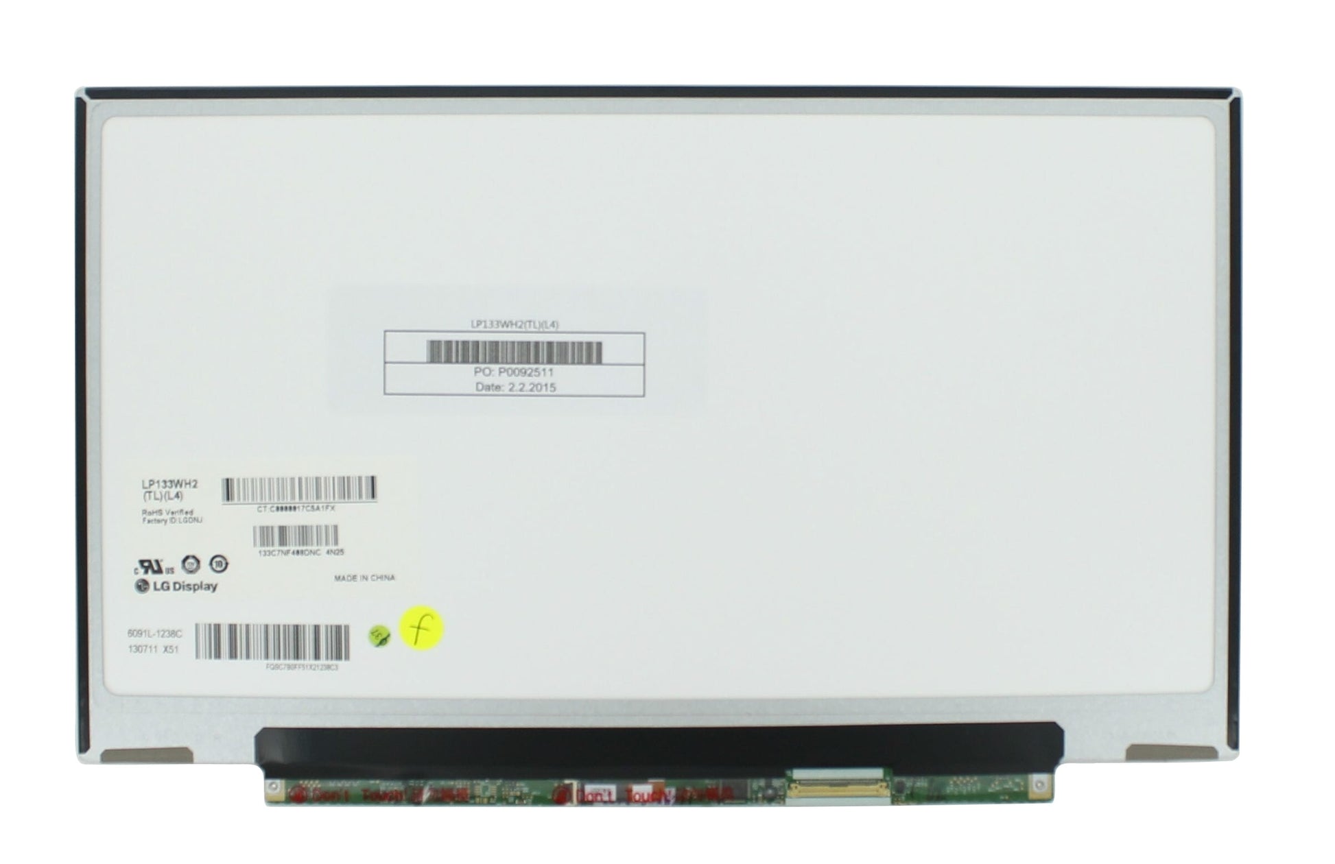 Écran LCD OEM 13,3 pouces 1366x768 Gloss 40pin
