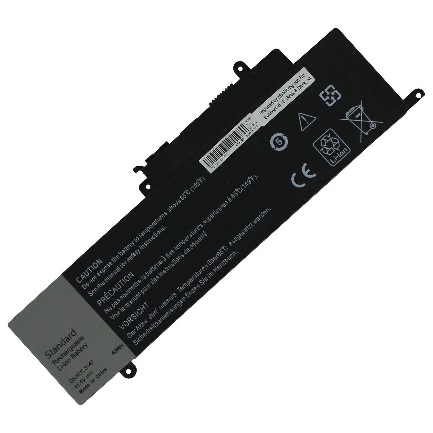Batterie de remplacement de l'ordinateur portable 3500mAh