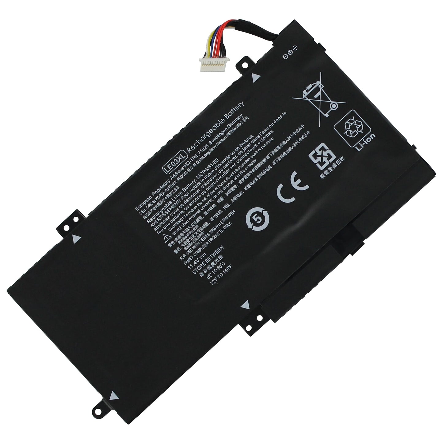 Batterie de remplacement de l'ordinateur portable 3400mAh