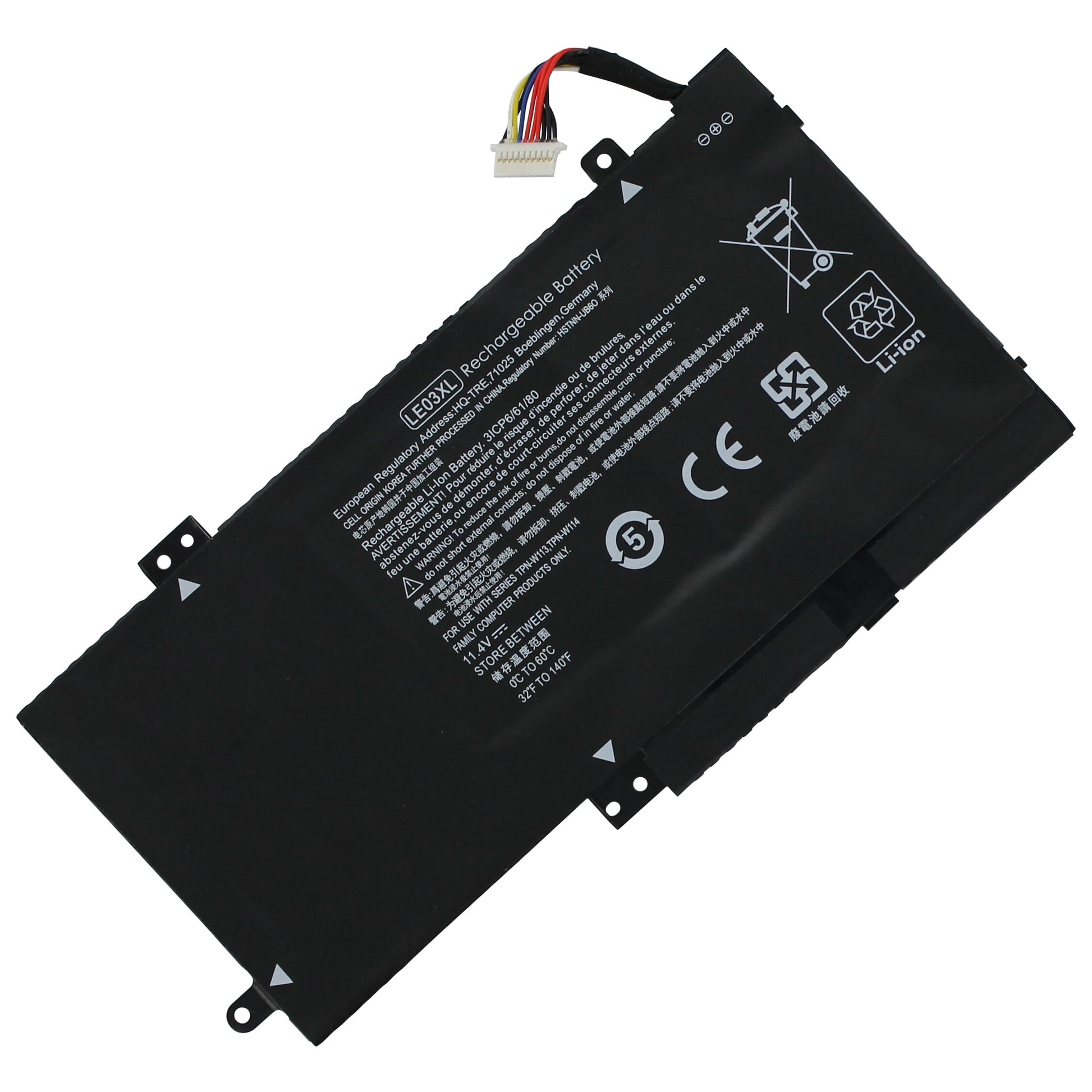 Batterie de remplacement de l'ordinateur portable 3400mAh