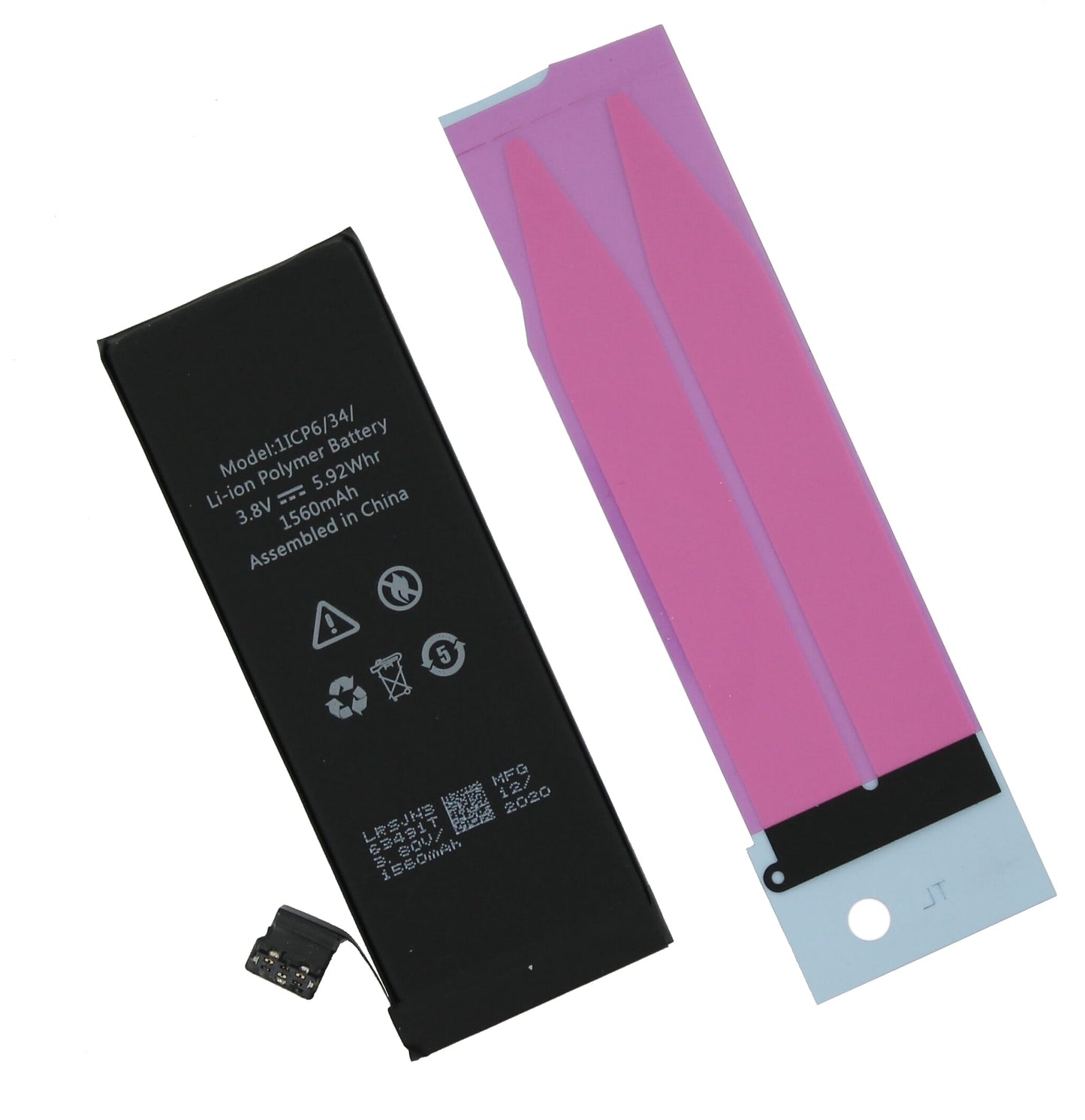 Batterie de l'iPhone Yanec pour iPhone 5S