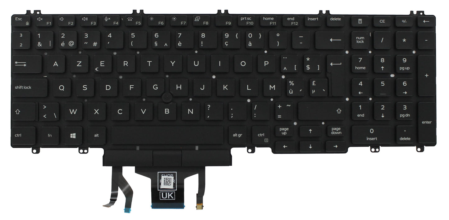 Dell ordinateur portable clavier Azerty be