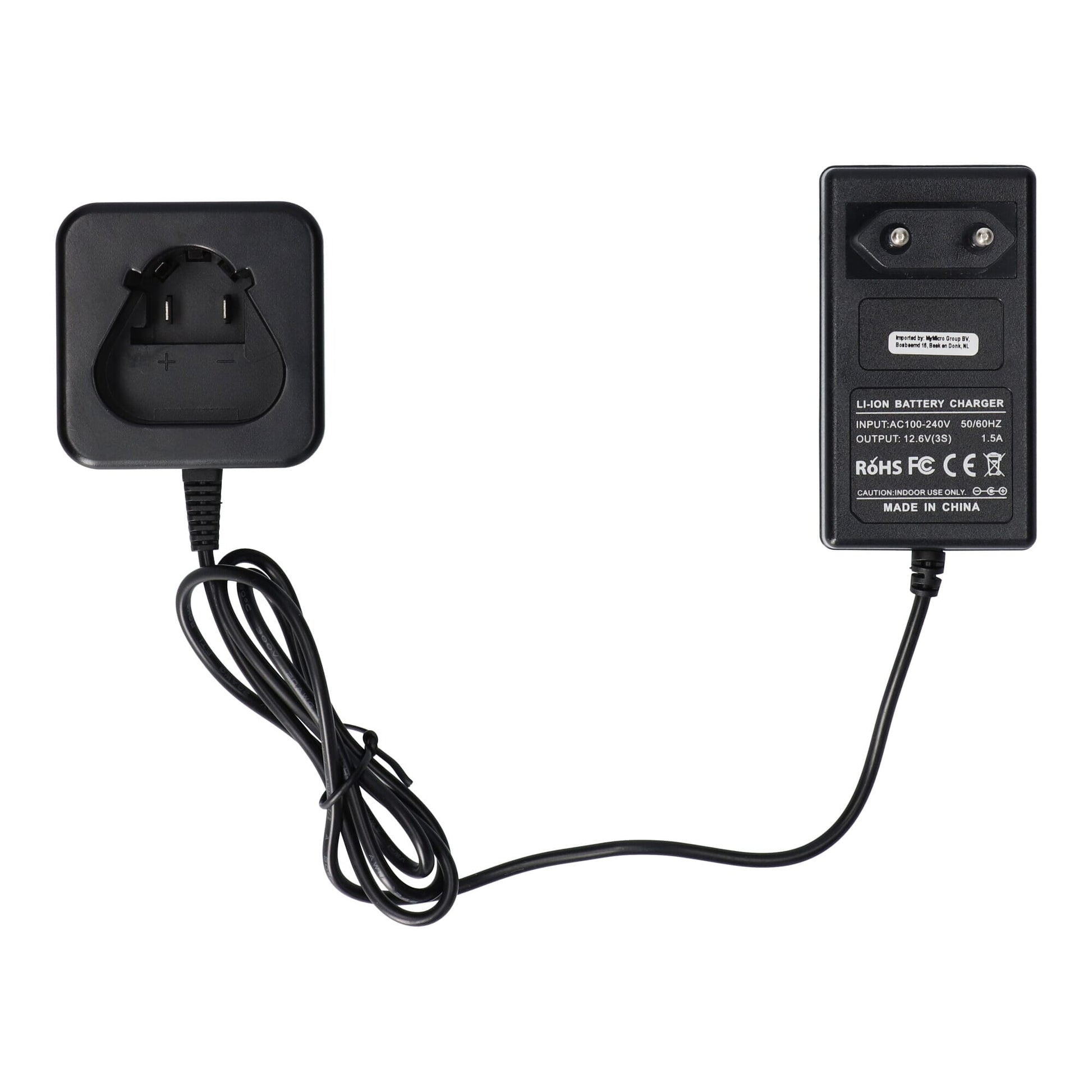 Outils de remplacement Chargeur de batterie 10.8-12v Li-ion