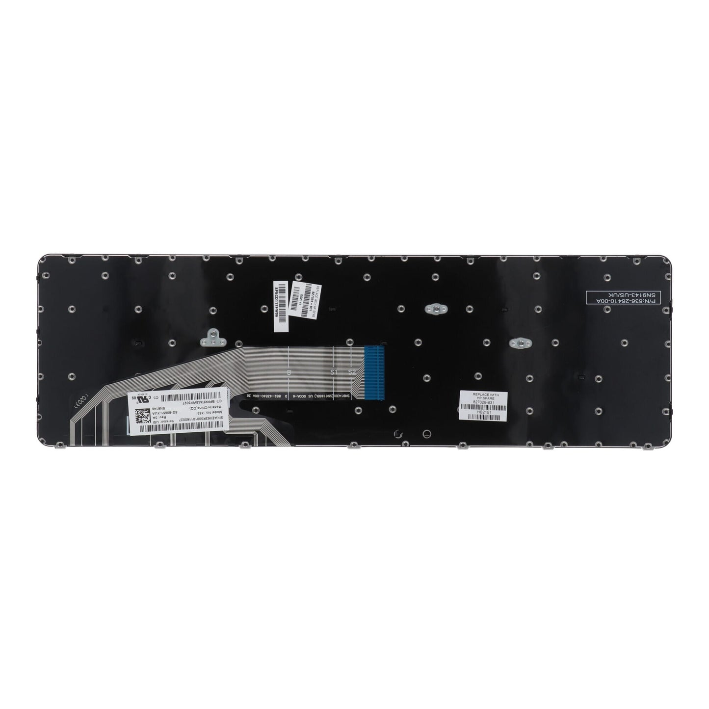 Clavier HP pour ordinateur portable Qwerty Us