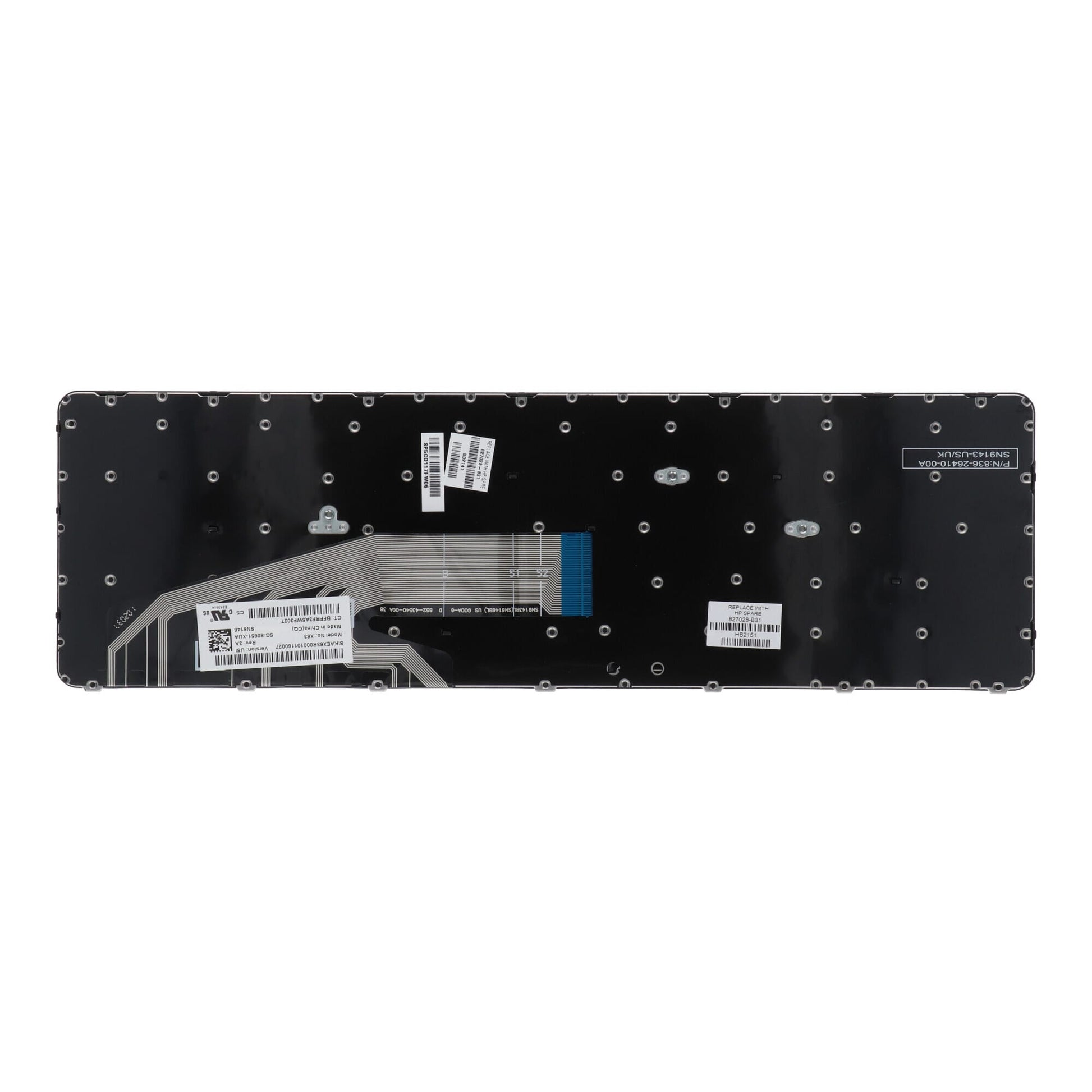 Clavier HP pour ordinateur portable Qwerty Us