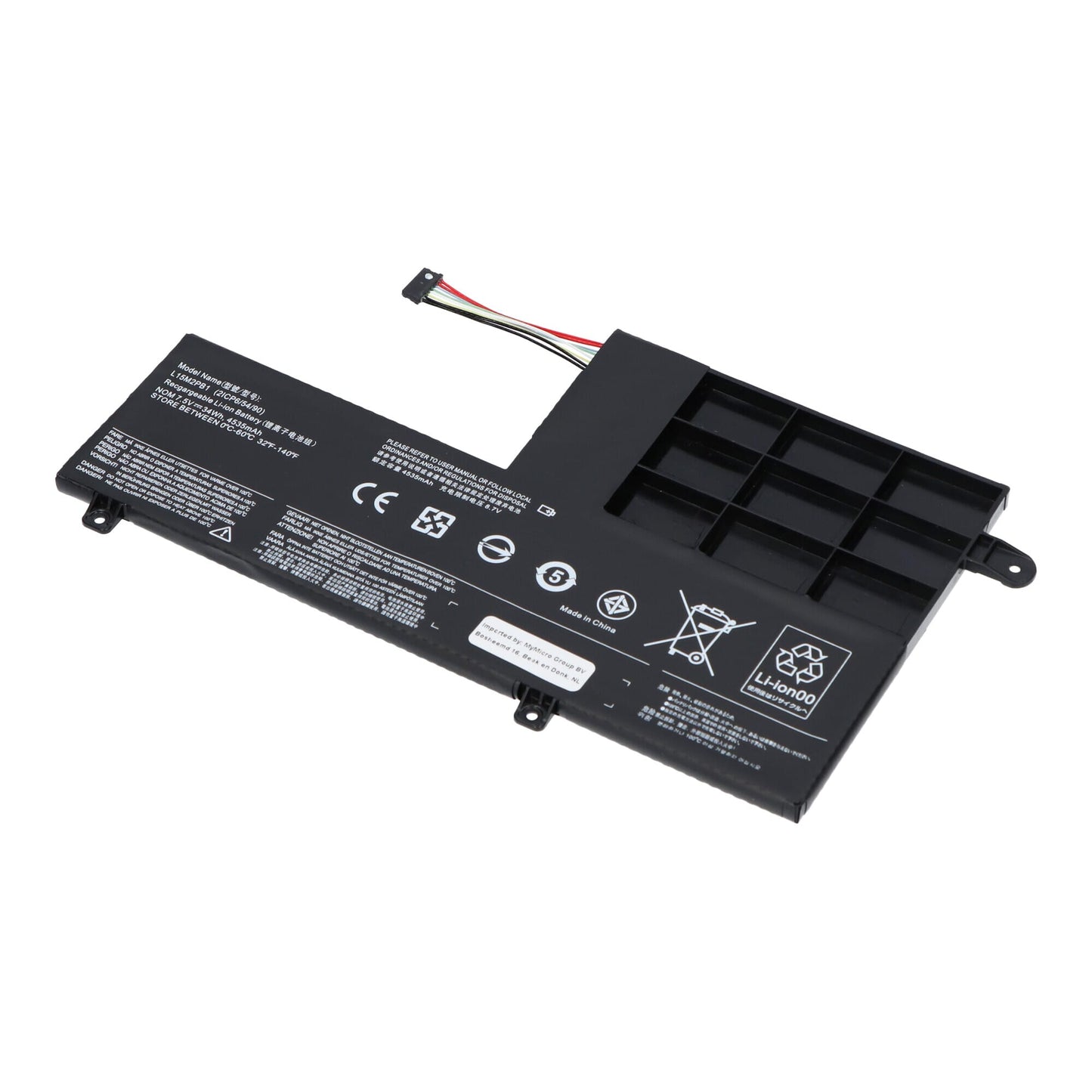 Batterie d'ordinateur portable de remplacement 4600 mAh
