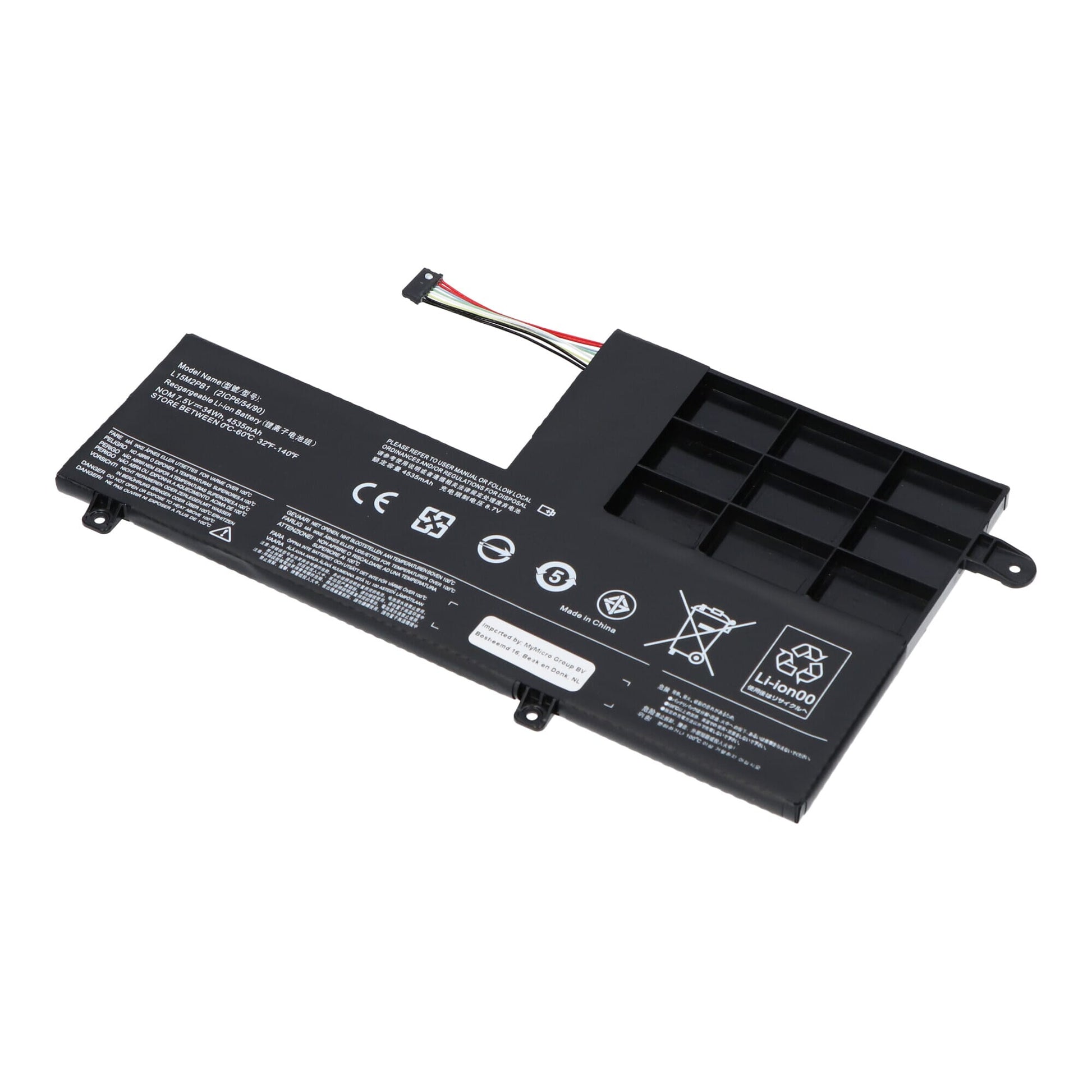 Batterie d'ordinateur portable de remplacement 4600 mAh