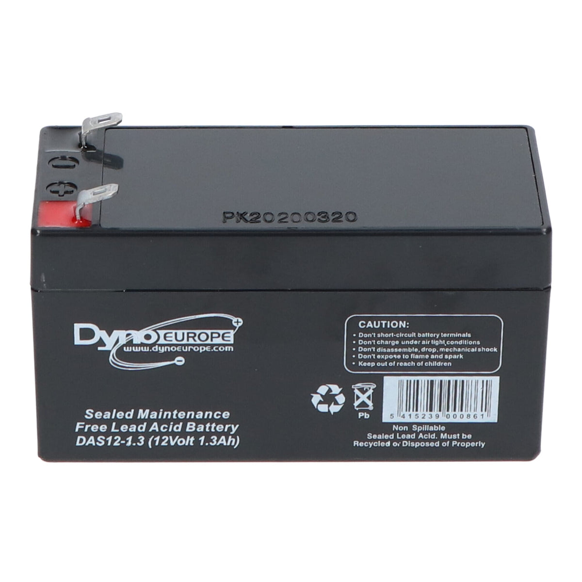 Dyno europe dyno batterie de plomb 12v 1,3h