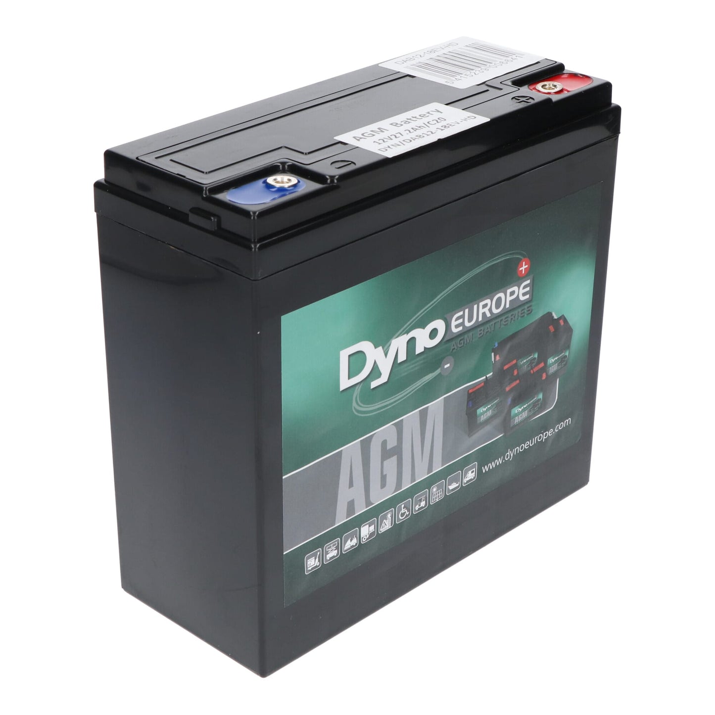 Dyno europe dyno bat batterie 12v 27.2h