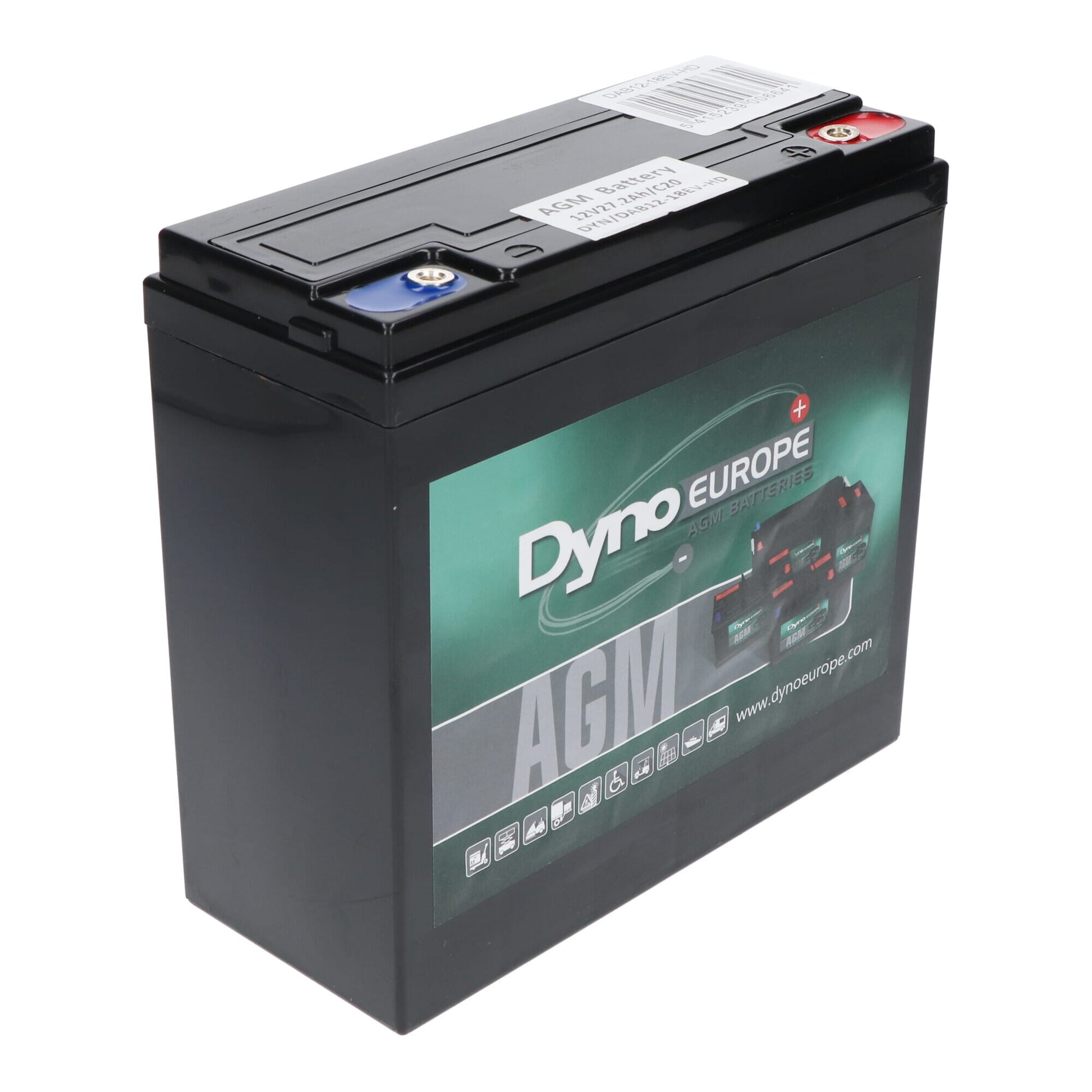 Dyno europe dyno bat batterie 12v 27.2h