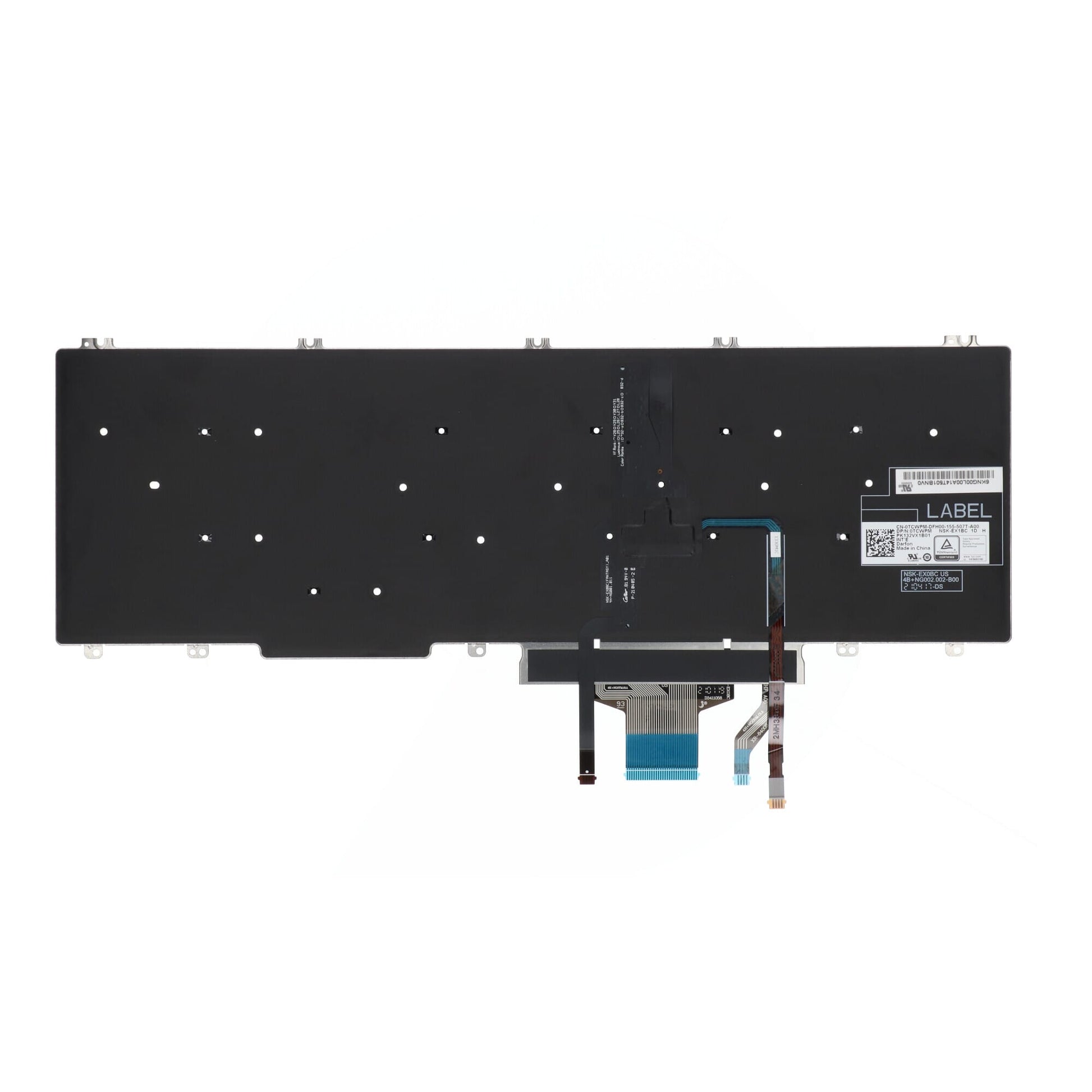 Dell ordinateur portable clavier Qwerty Us + rétro-éclairé
