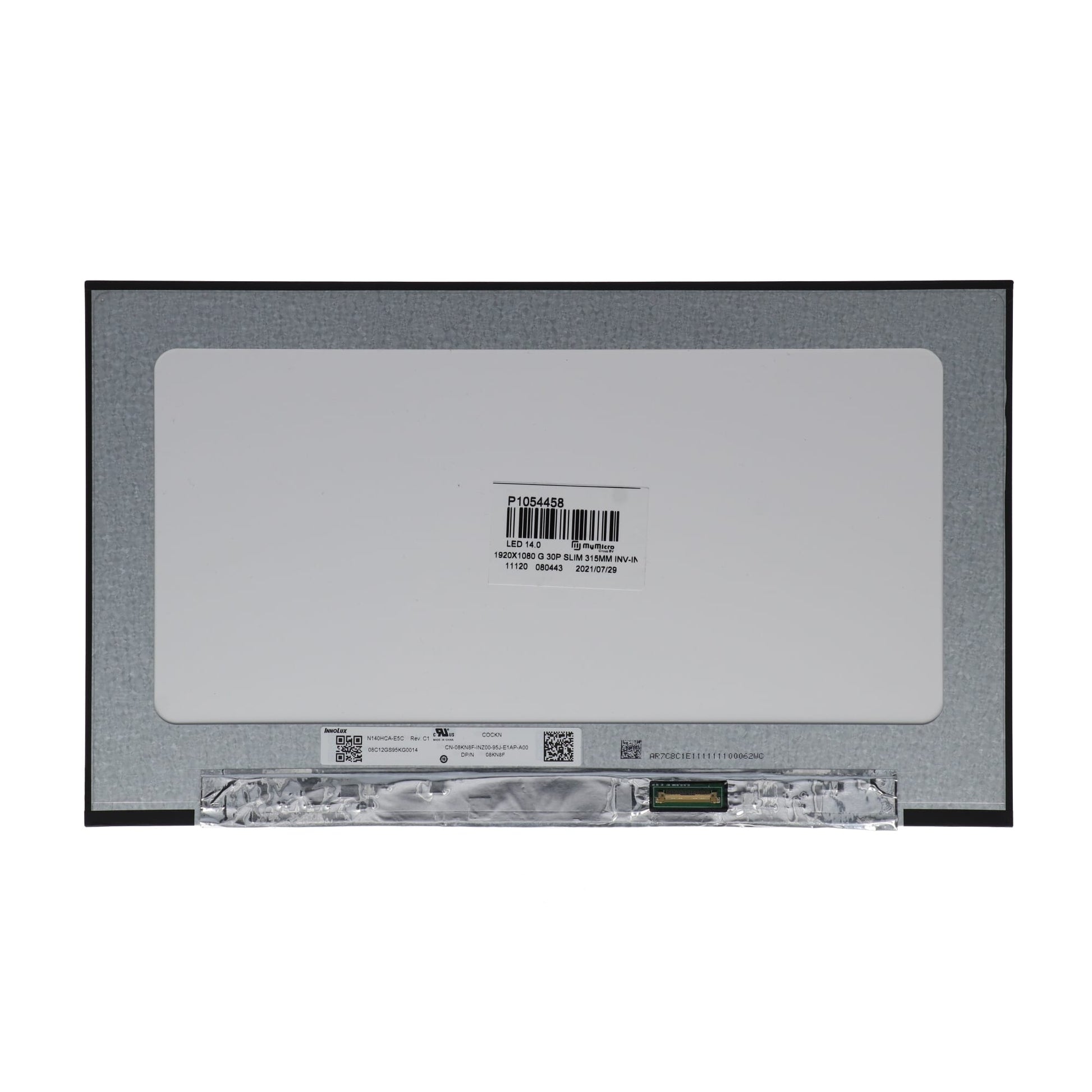 Écran LCD OEM 14,0 pouces 1920x1080 MAT 30pin EDP