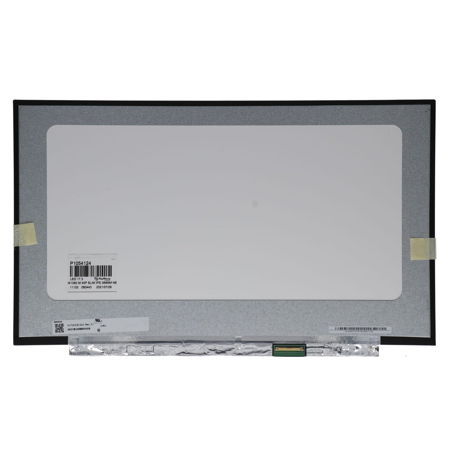 Écran LCD OEM 17,3 pouces 1920x1080 MAT 40pin EDP, IPS, 144Hz