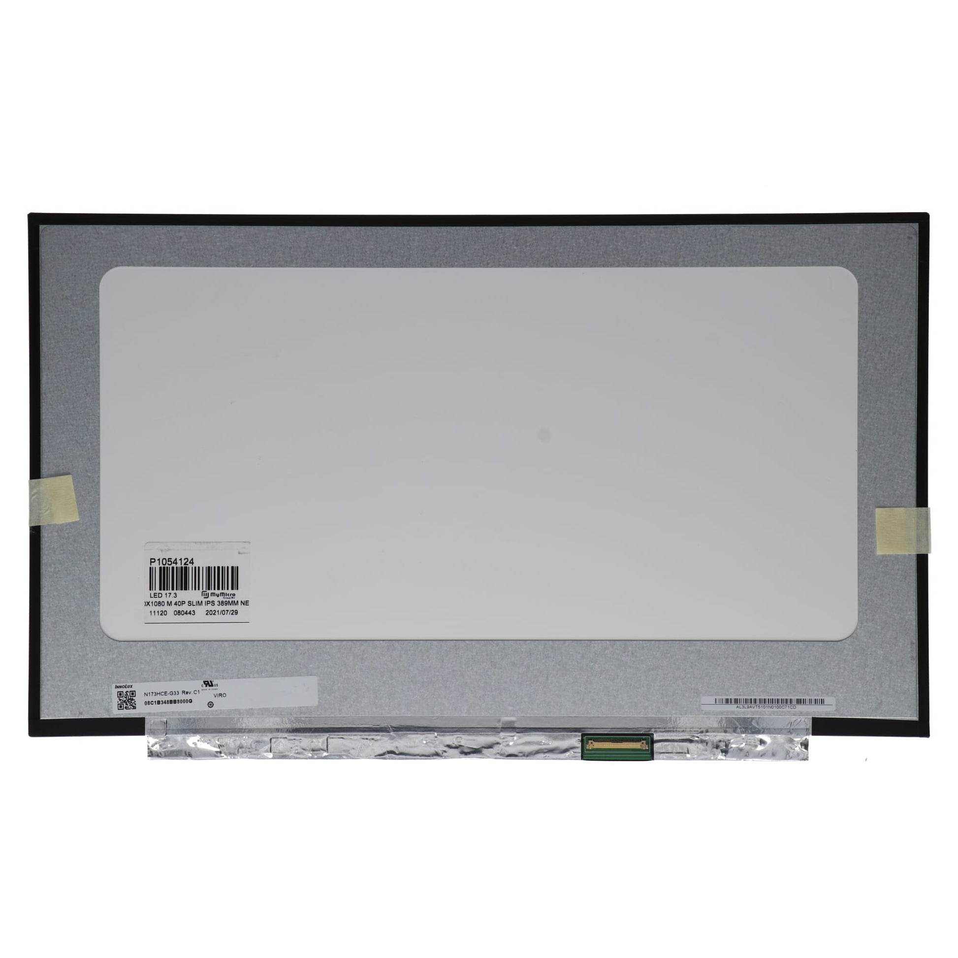 Écran LCD OEM 17,3 pouces 1920x1080 MAT 40pin EDP, IPS, 144Hz