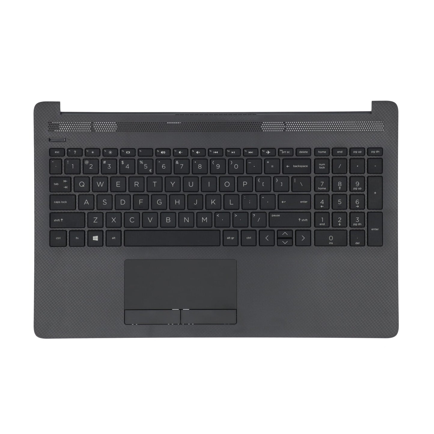 Clavier HP pour ordinateur portable qwerty us + couvercle supérieur noir