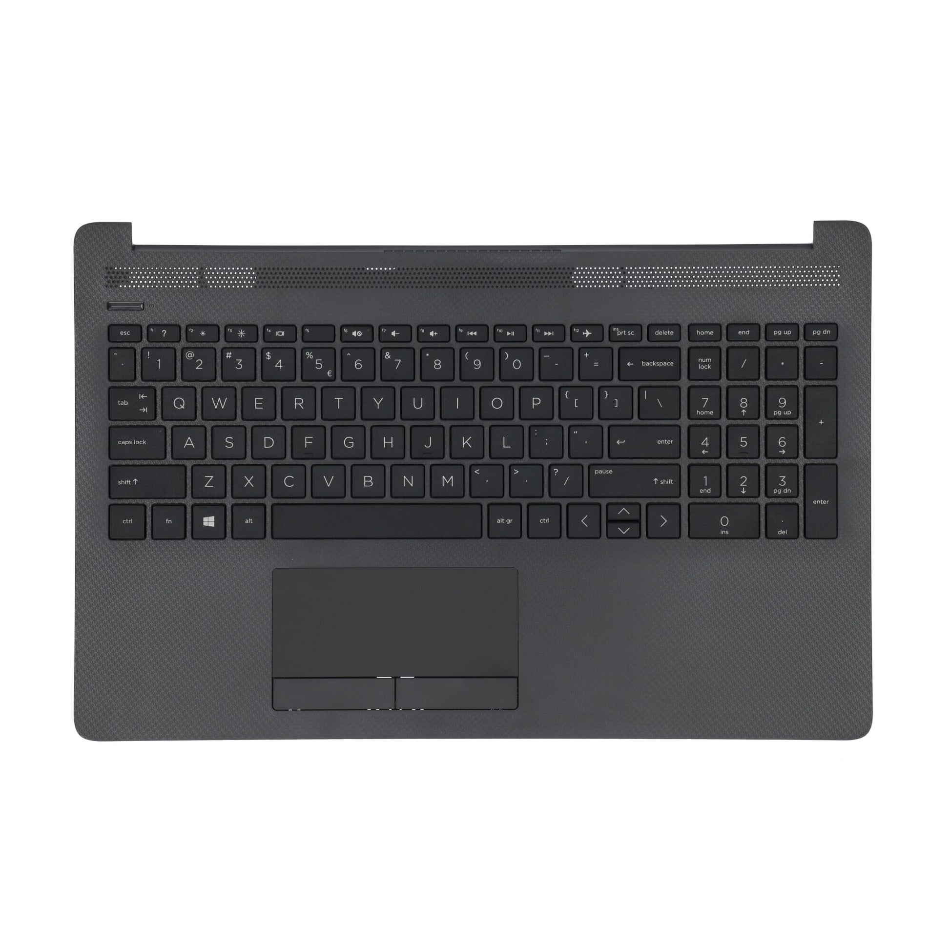 Clavier HP pour ordinateur portable qwerty us + couvercle supérieur noir