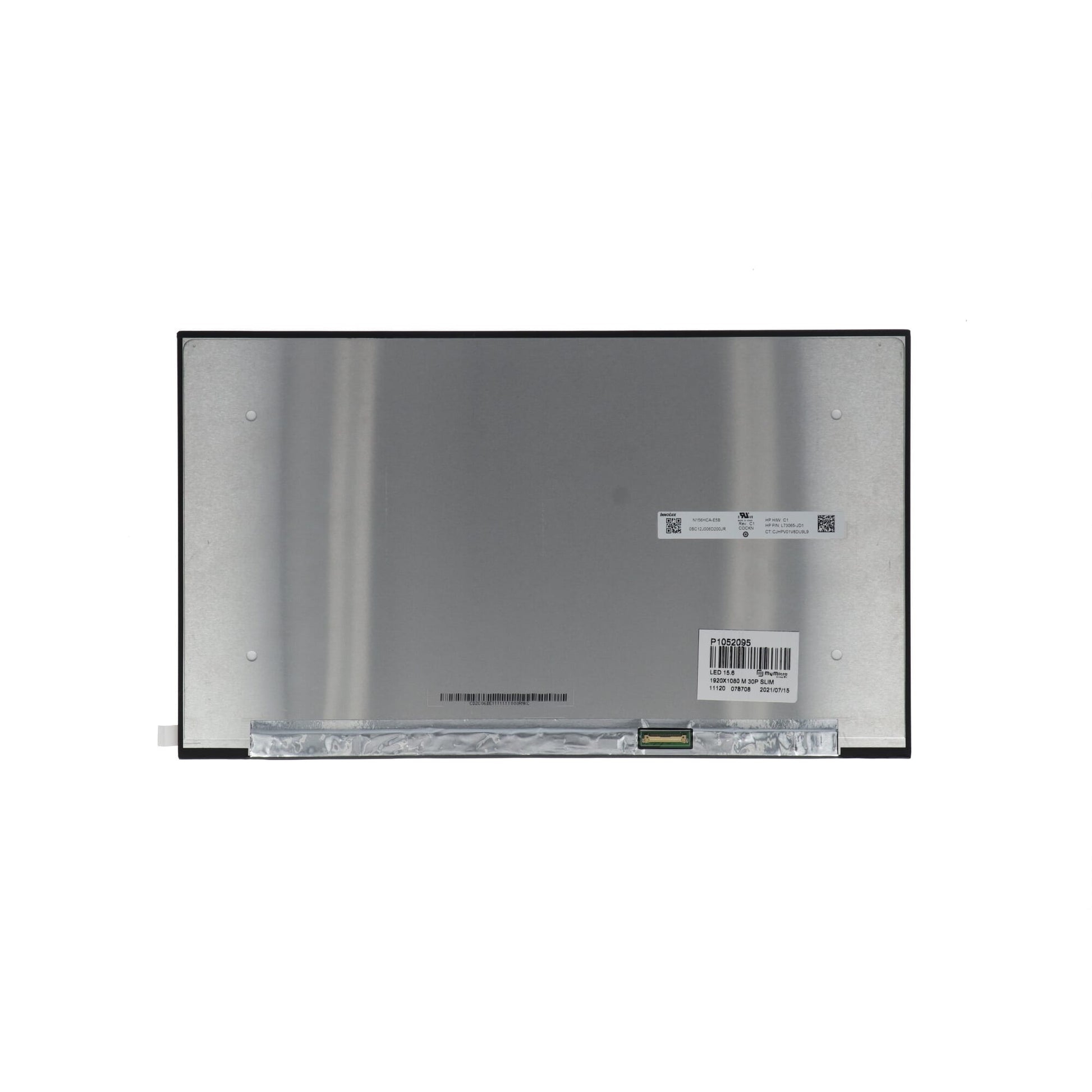 Écran LCD 15,6 pouces 1920x1080 mat 30 broches EDP, IPS