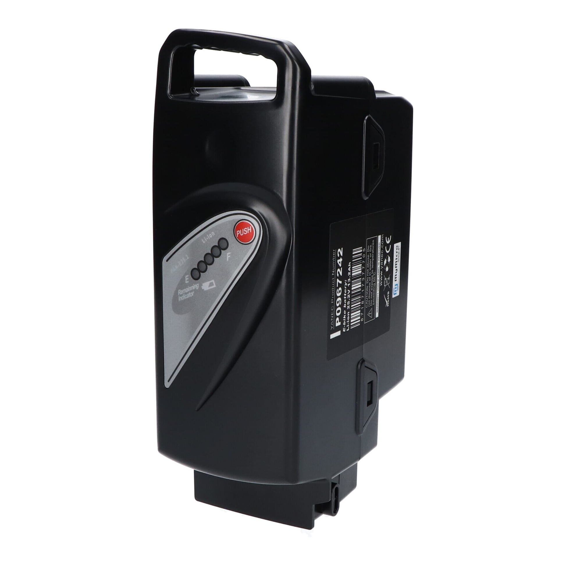 Batterie de vélo de remplacement 26V 18Ah noir