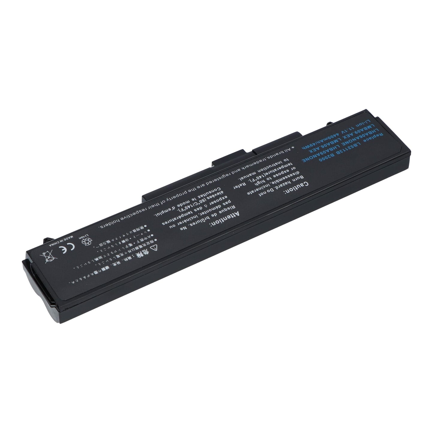 Blu-Basic pour ordinateur portable Batterie 4400mAh