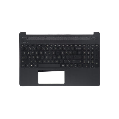 Clavier HP pour ordinateur portable Qwerty Us + couvercle supérieur gris