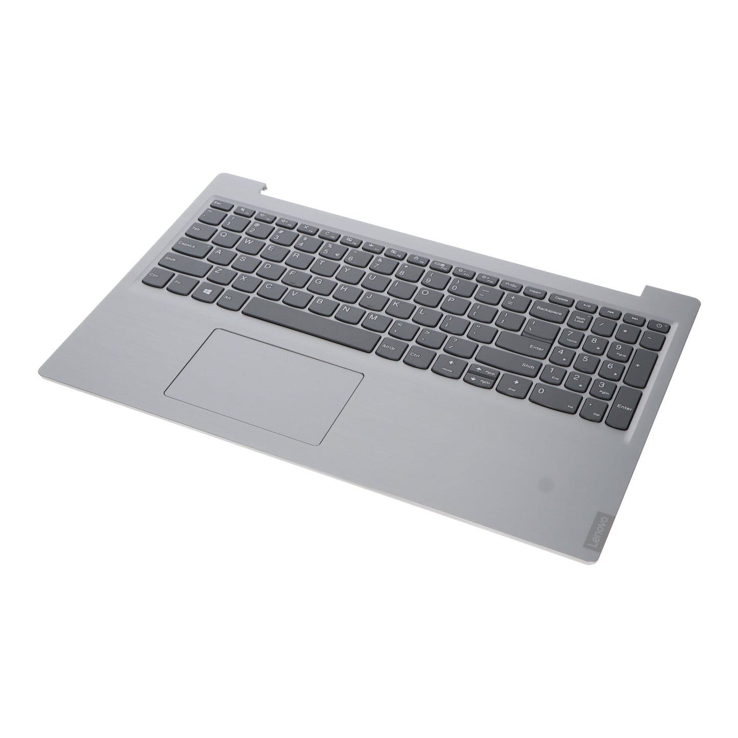 Clavier d'ordinateur portable Lenovo Qwerty Us + Haut Top Couvercle Silver