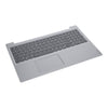 Clavier d'ordinateur portable Lenovo Qwerty Us + Haut Top Couvercle Silver