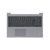 Clavier d'ordinateur portable Lenovo Qwerty Us + Haut Top Couvercle Silver