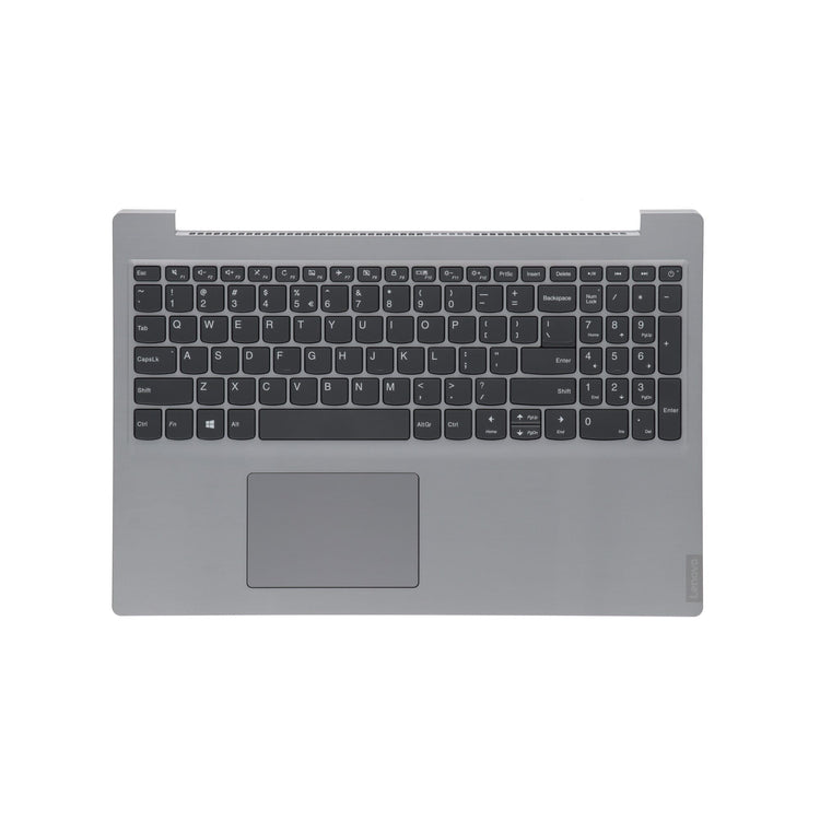 Clavier d'ordinateur portable Lenovo Qwerty Us + Haut Top Couvercle Silver