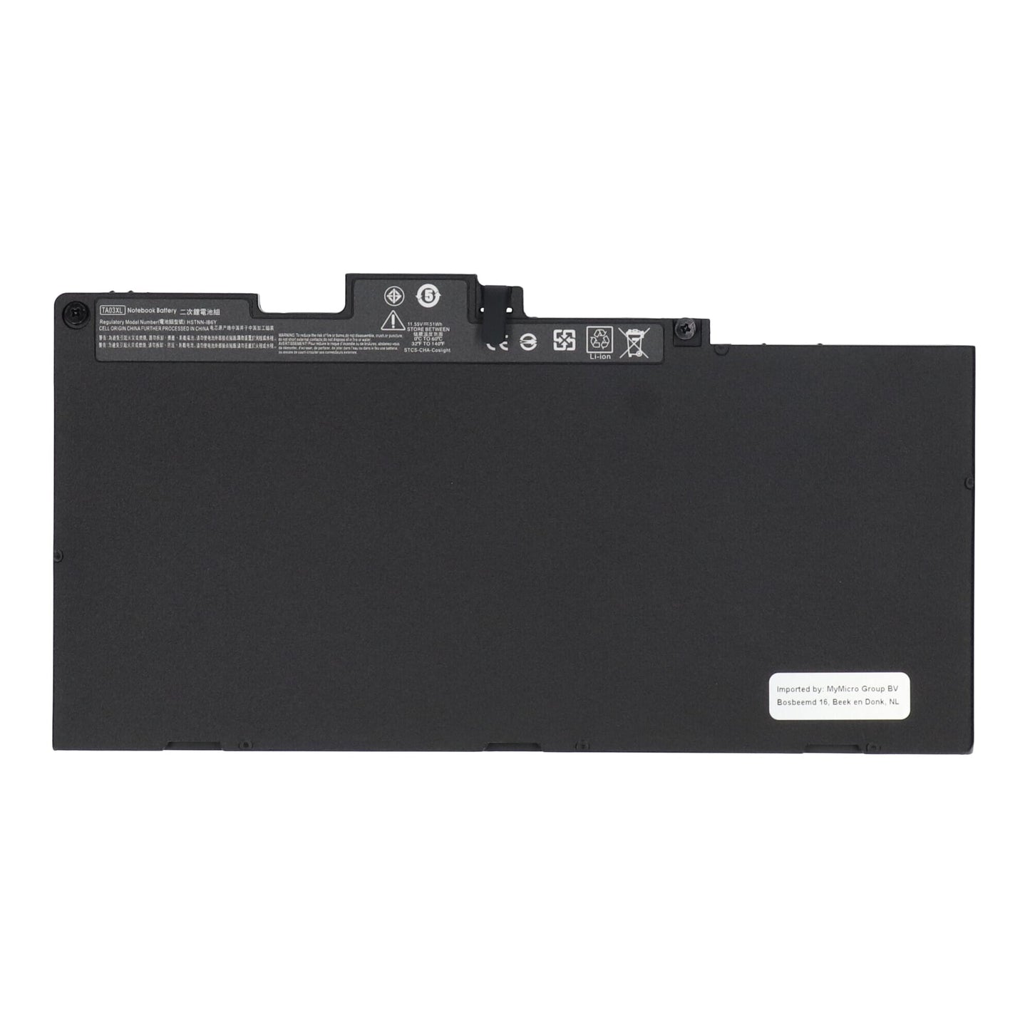 Batterie d'ordinateur portable de remplacement 4400 mAh