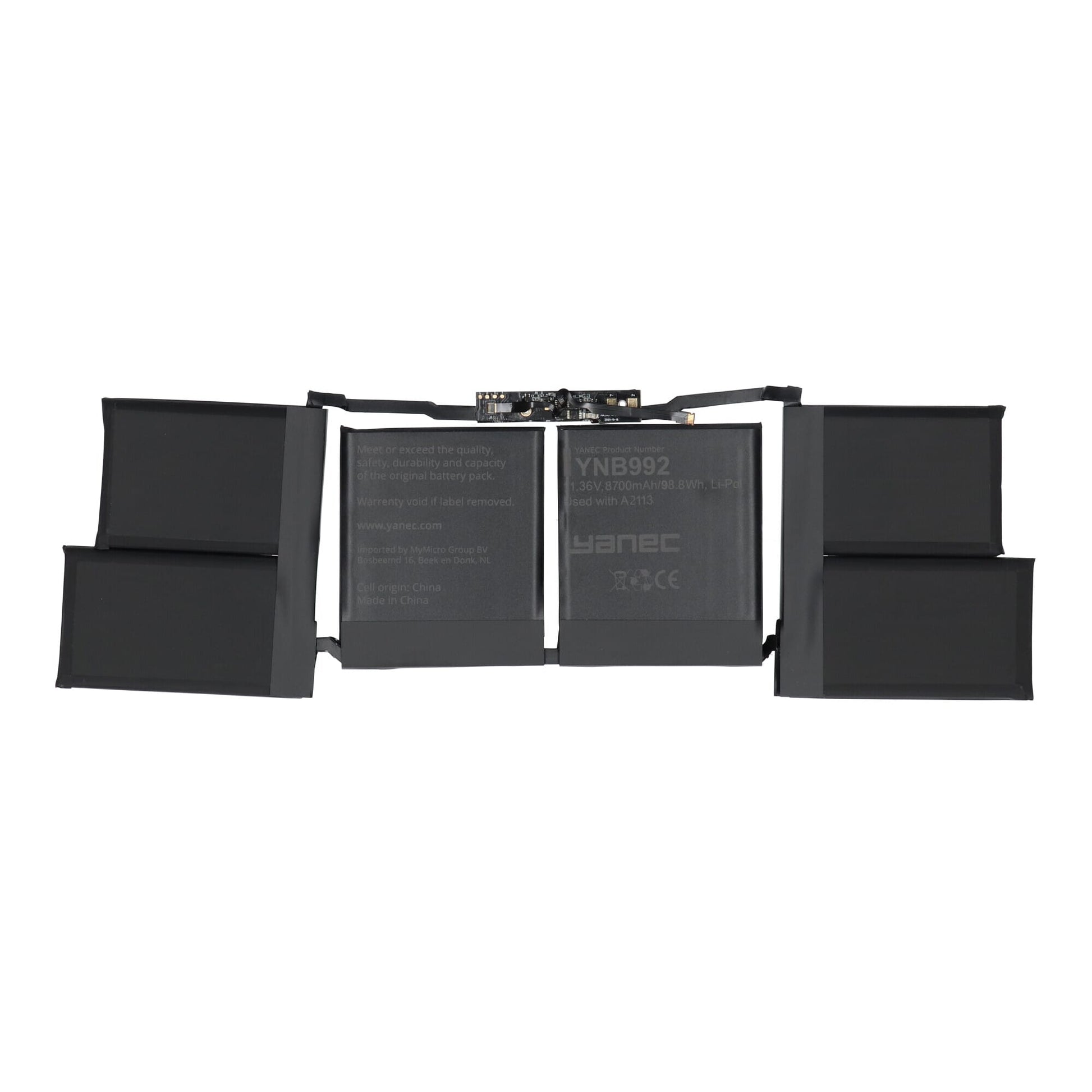 Yanec MacBook Battery 8700mAh