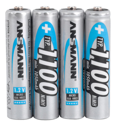 Ansmann Nimh Battery Micro AAA Type 1100 4er Blister