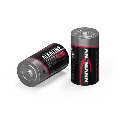 Batterie alcaline Ansmann bébé C LR14 4 PCS. film rétractable