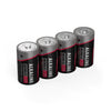 Ansmann Alcaline Battery Mono D LR20 4 PCS. Film rétractable