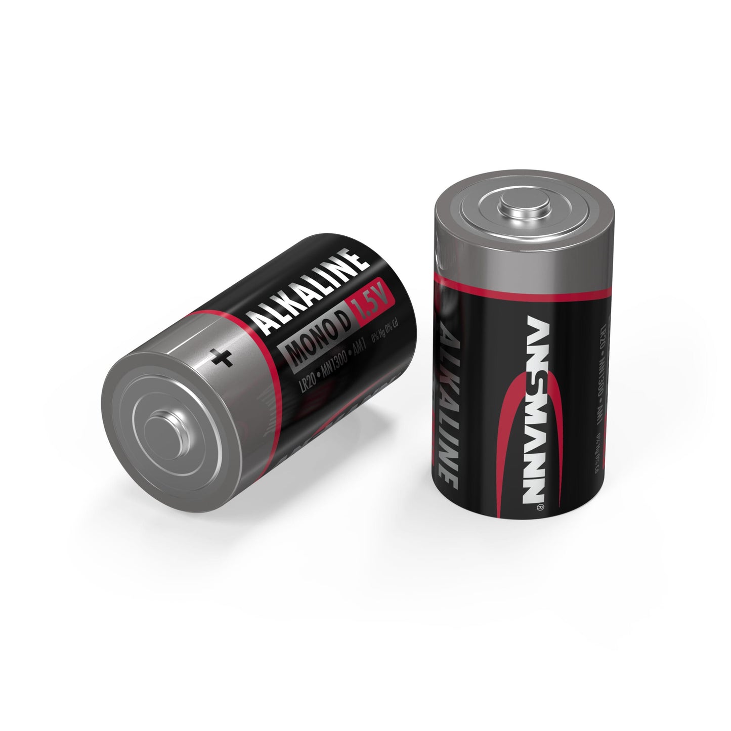 Ansmann Alcaline Battery Mono D LR20 4 PCS. Film rétractable