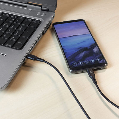 Agir USB-C mâle à USB-C Male Charge Data Cable 1M Nylon