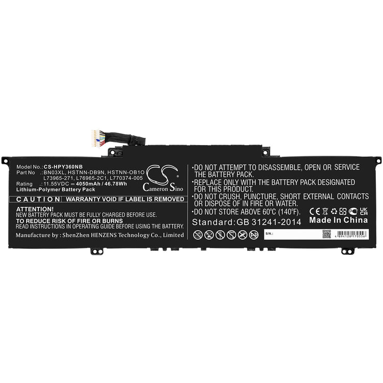 Batterie d'ordinateur portable 4050 mah