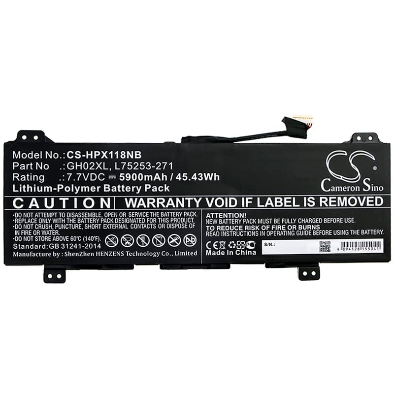 Batterie d'ordinateur portable 5900mAh