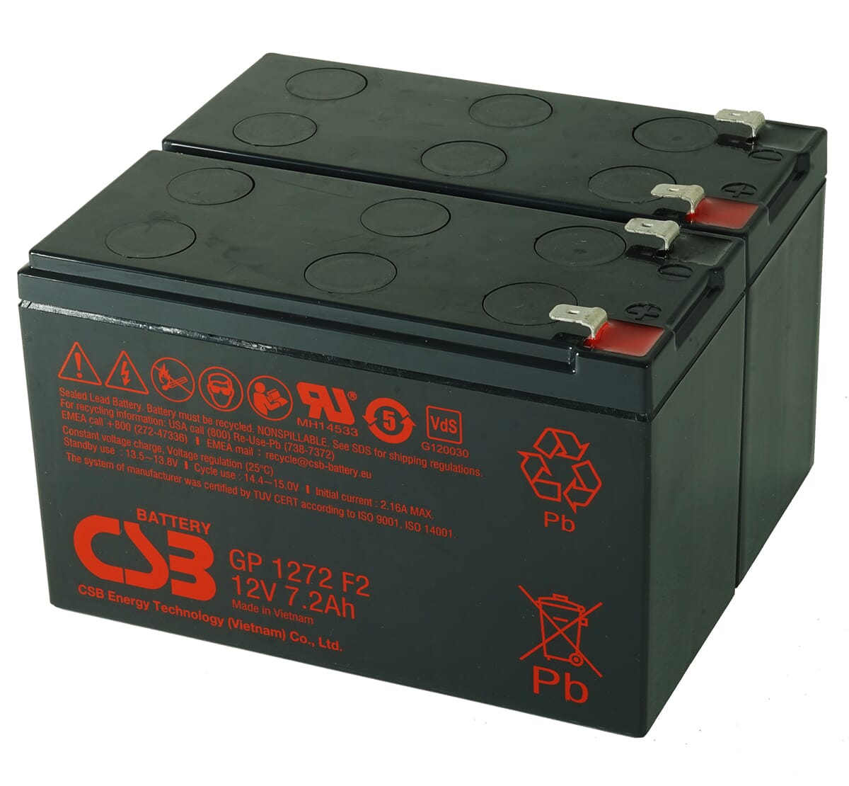 Batterie CSB CSB UPS Remplacement de la batterie SET RBC113