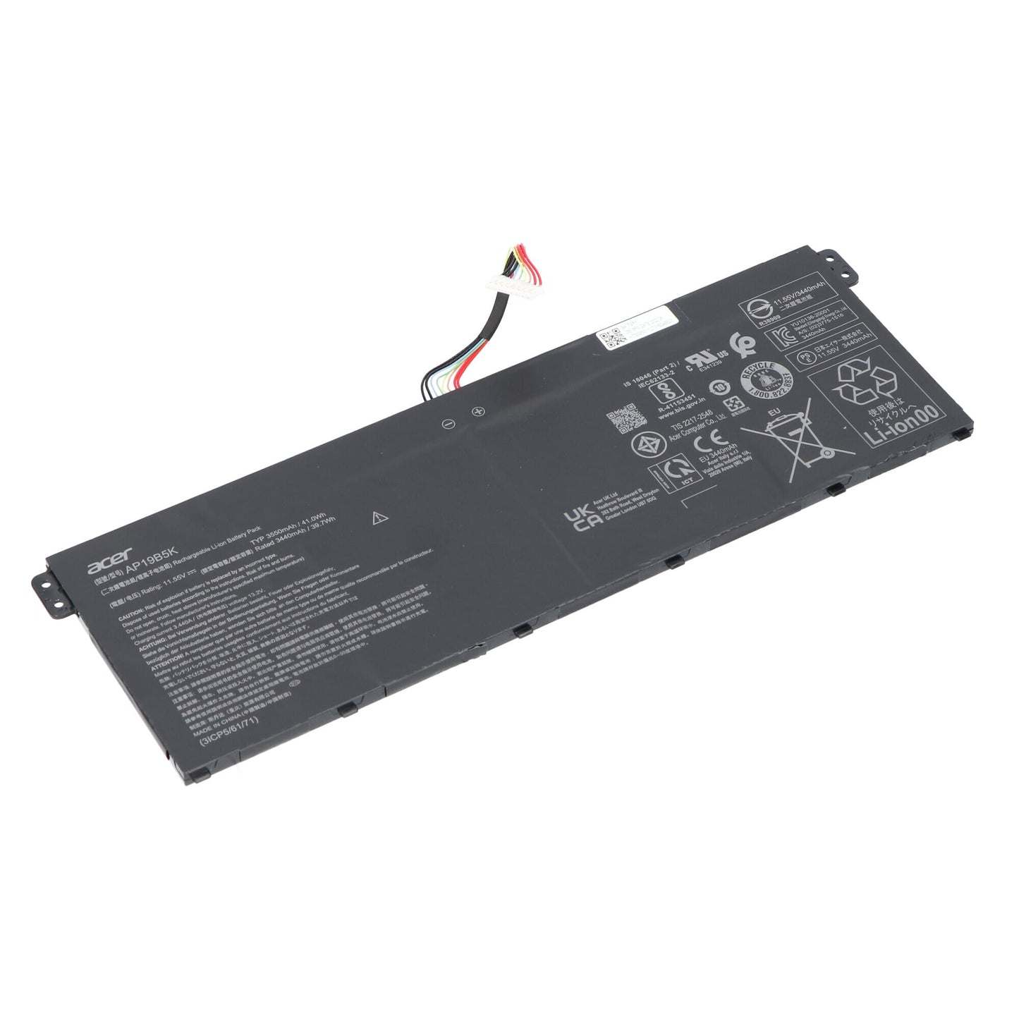 Batterie d'ordinateur portable Acer 3550 mAh