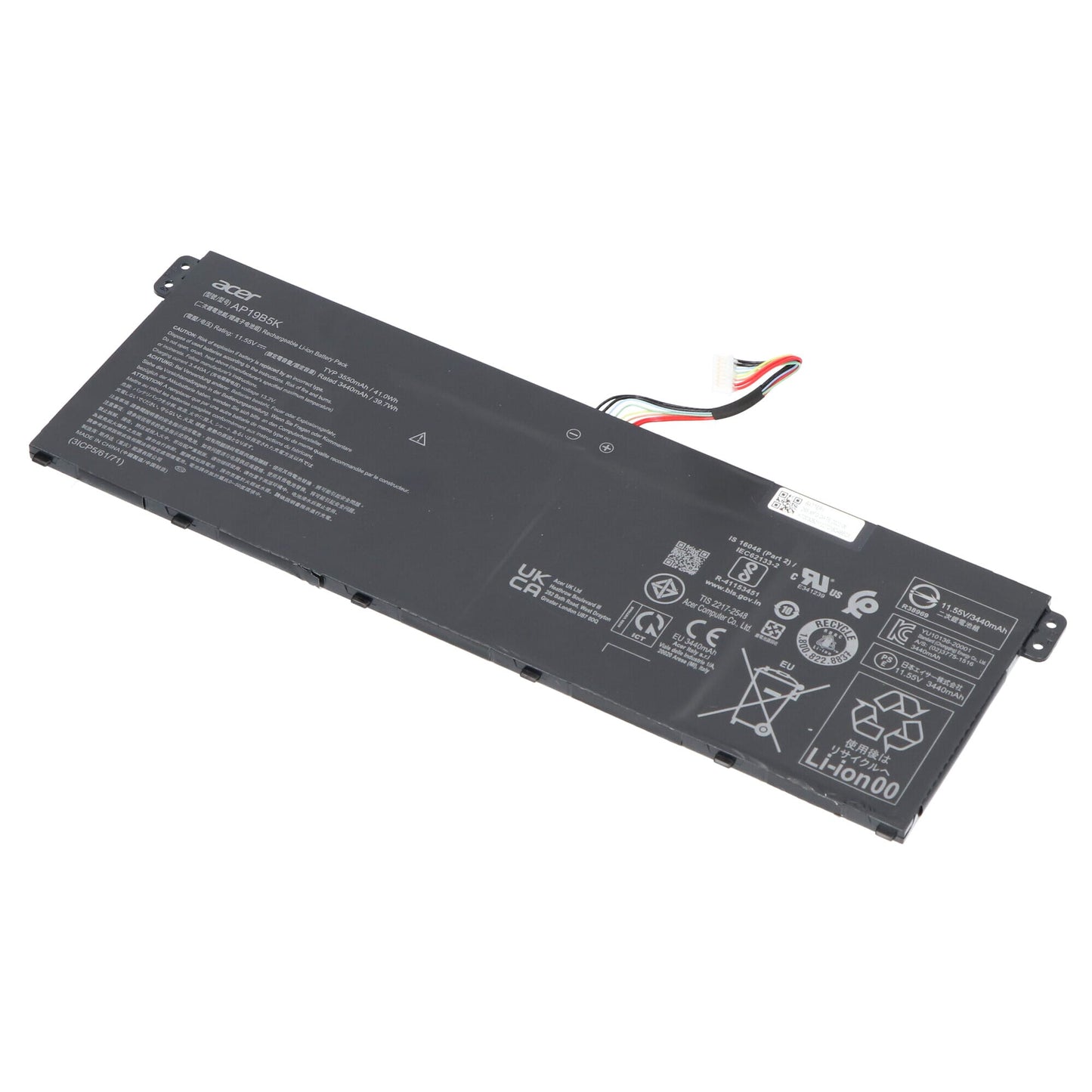 Batterie d'ordinateur portable Acer 3550 mAh