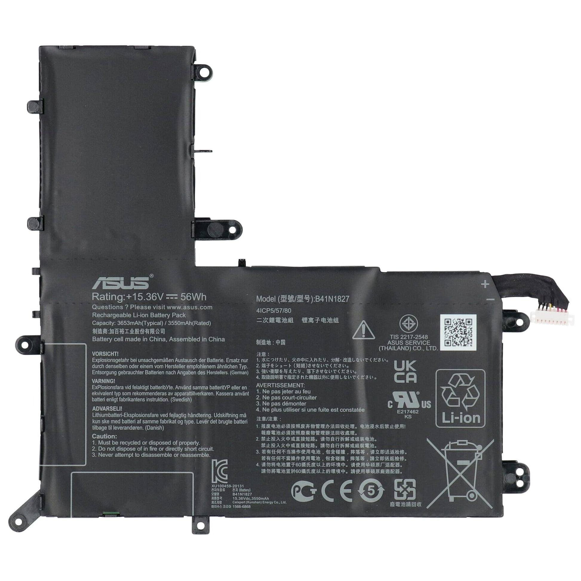 Batterie d'ordinateur portable ASUS 3500mAh