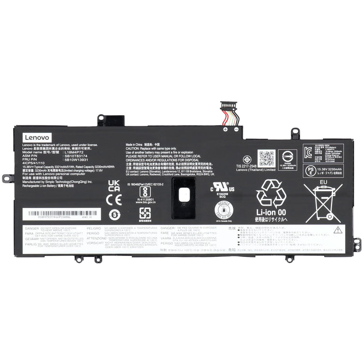 Batterie d'ordinateur portable Lenovo 3160 mah
