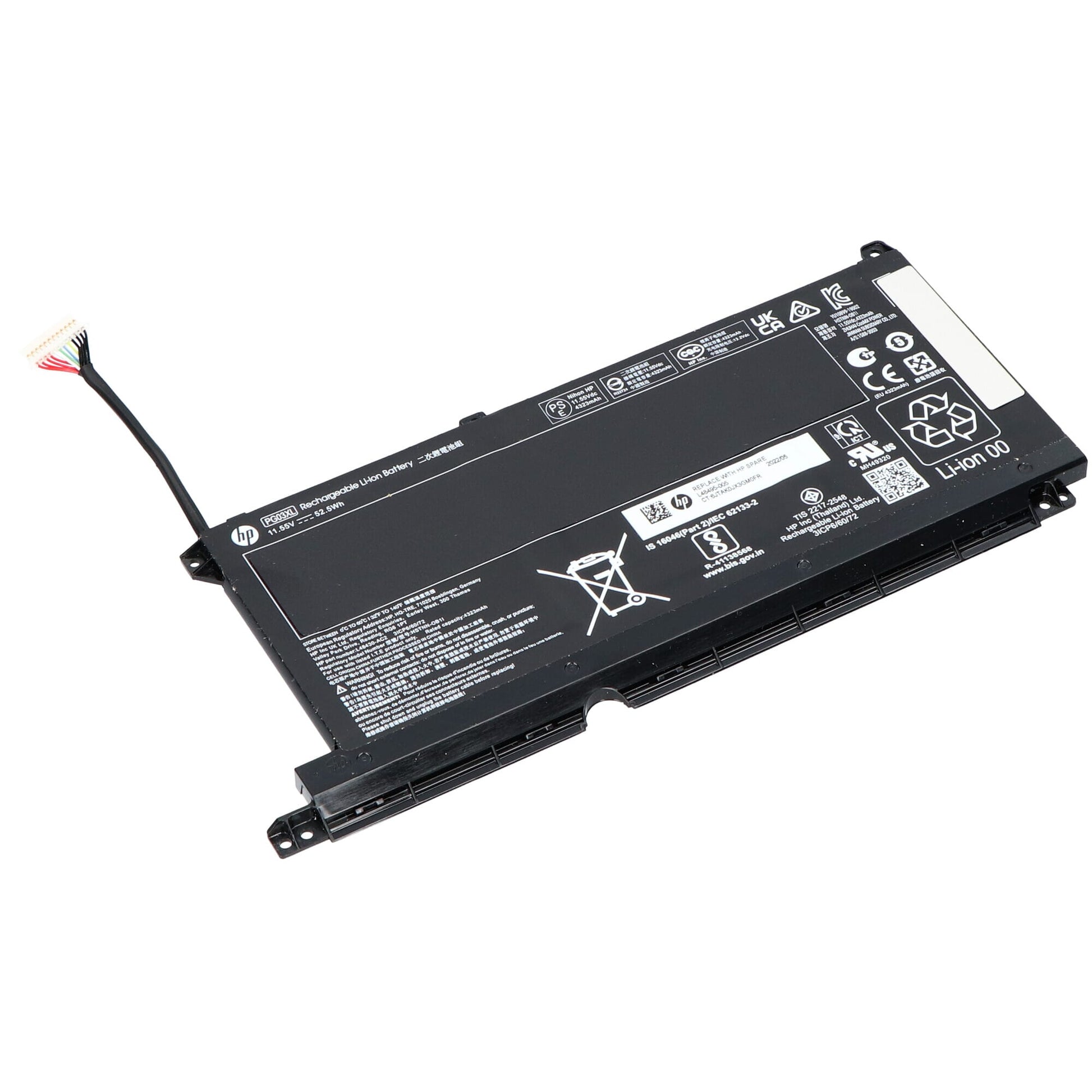 Batterie d'ordinateur portable HP 4323 MAH