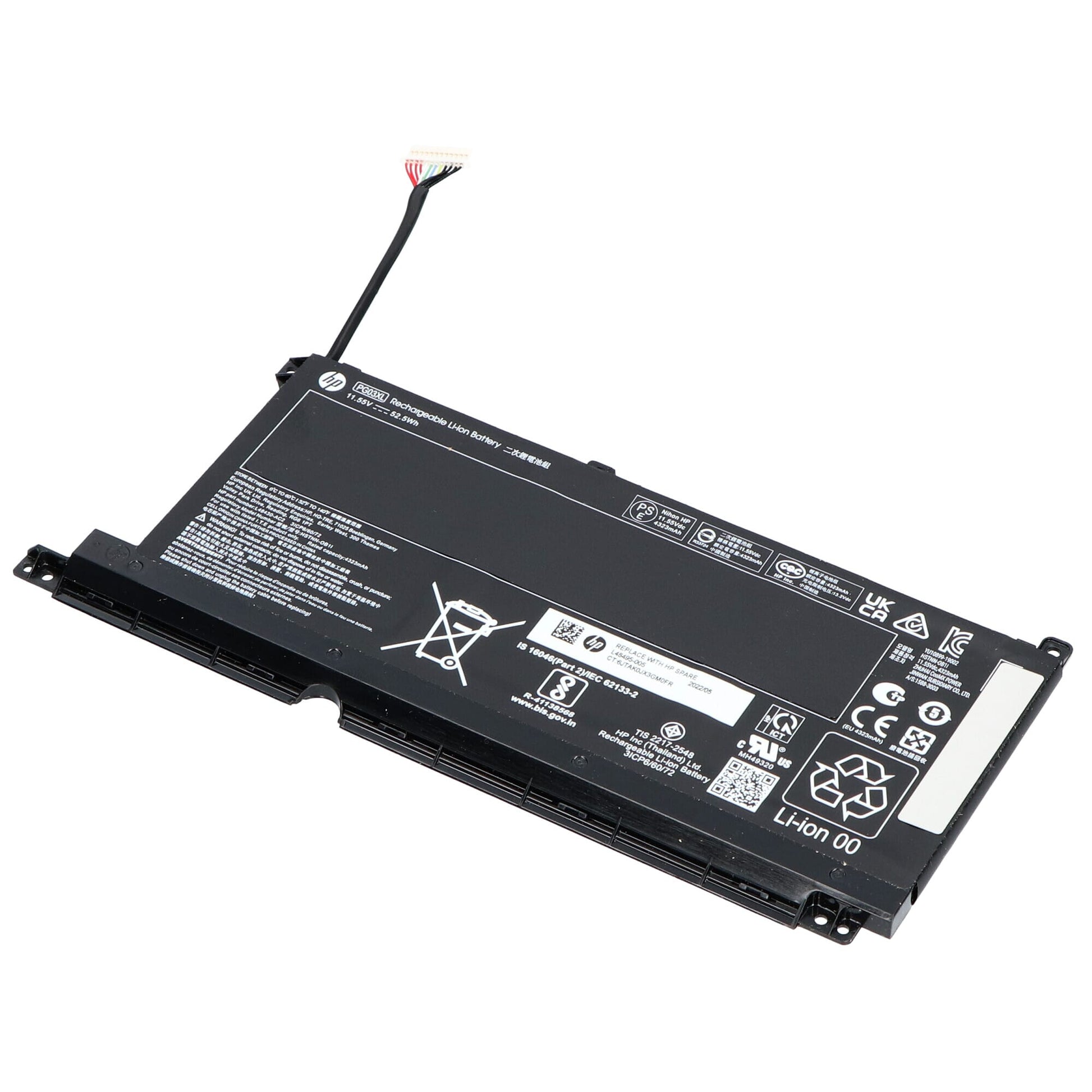 Batterie d'ordinateur portable HP 4323 MAH