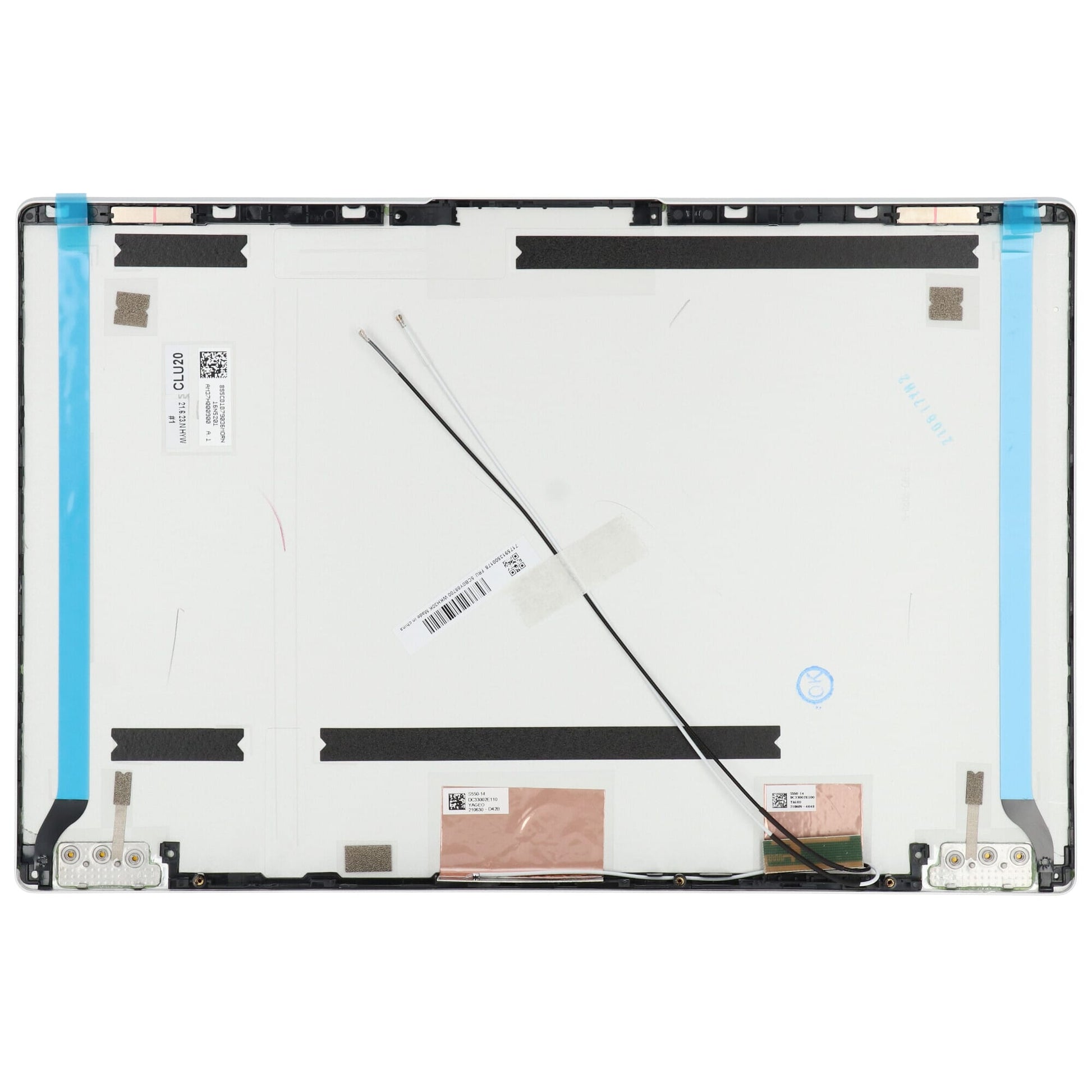 Couverture arrière de Lenovo pour ordinateur portable Silver